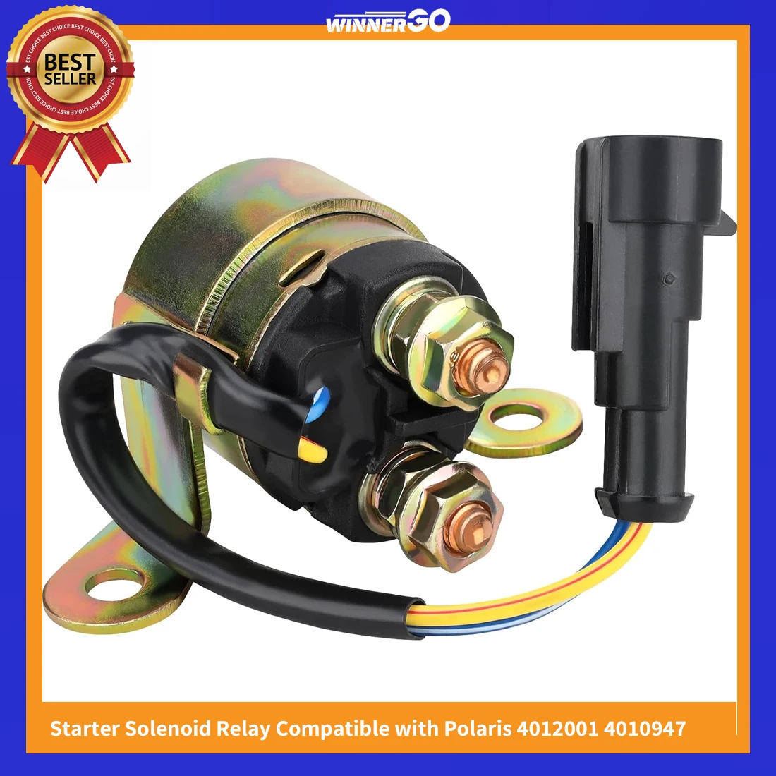 UTV Starter Solenoid Relay for Polaris Ranger 400 500 700 800 XP 900 RZR 570 Sportsman 450 570 Trail Boss 330 4012001 ATV Part