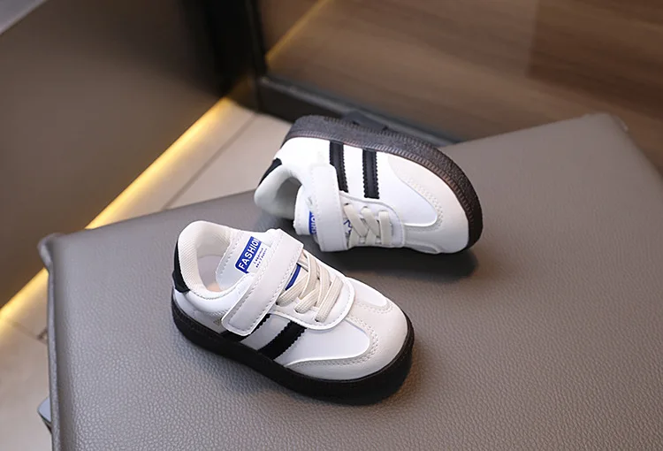 Kindersneaker für Babys, Jungen Sportschuhe, Kleinkinder Babyschuhe mit weicher Sohle, Erste Schritte Schuhe für Mädchen, Freizeitschuhe mit Klettverschluss, Outdoor-Schuhe, Neu – Detail 12
