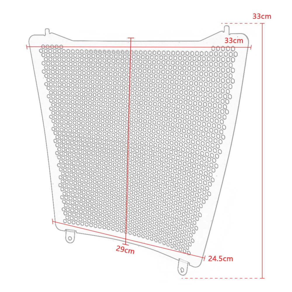 For KTM 990 RC R 2026 990 RC R Track 2026- Motorcycle Radiator Guard Grille Protective Cover Heat dissipation network protection view 4