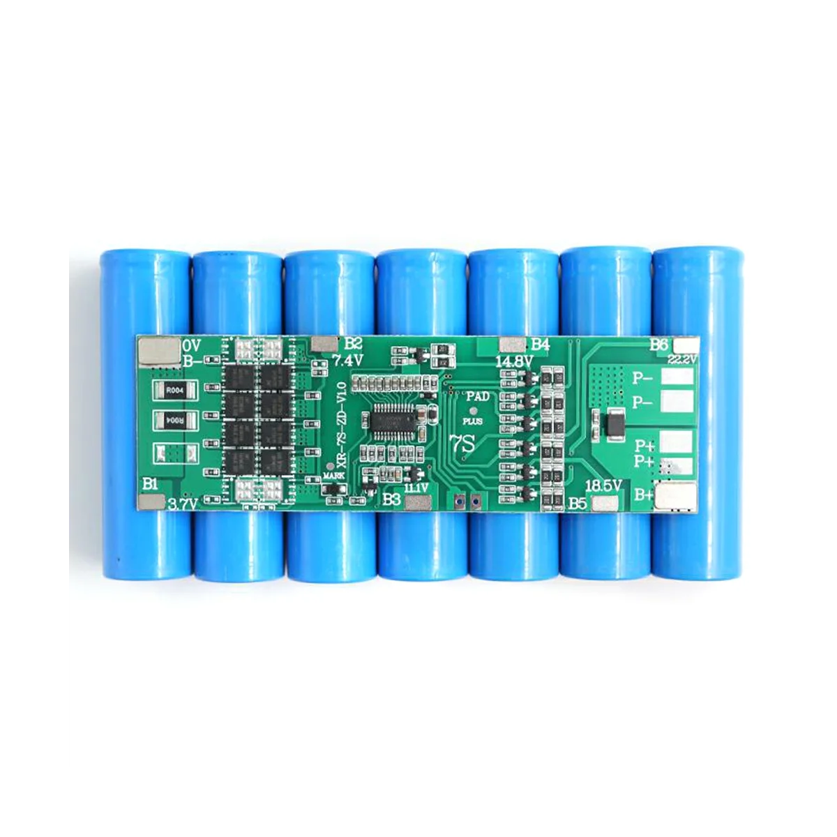 Защитная плата 7S 24 В для литиевой батареи 30 А непрерывного тока, защитная плата для сбора чая, газонокосилки