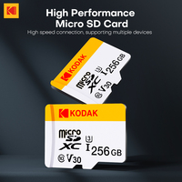 Kodak-tarjeta microSD Mini SD Class10, 32GB, 64GB, 128GB, 256GB, escritura de alta velocidad, supercompatibilidad, cámara de tel