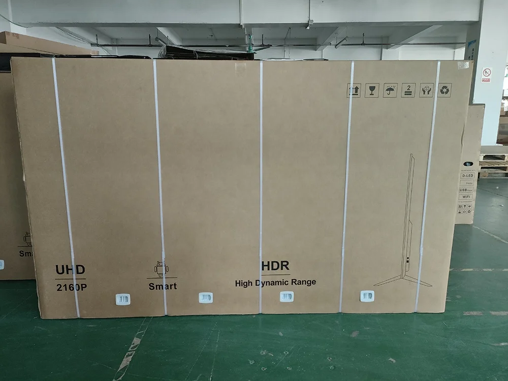 تلفزيون ذكي 2025 75 بوصة 4K - تلفزيون بإضاءة خلفية LED بمعدل تحديث 120 هرتز مع دقة فائقة الدقة