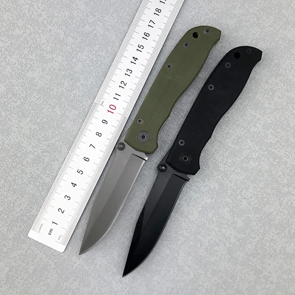 

Pocket Folding Knife Fine Edge 7Cr17MoV Blade G10 Handle Outdoor Survival EDC Multi Tools Camping Hiking Hunting Knives Utility