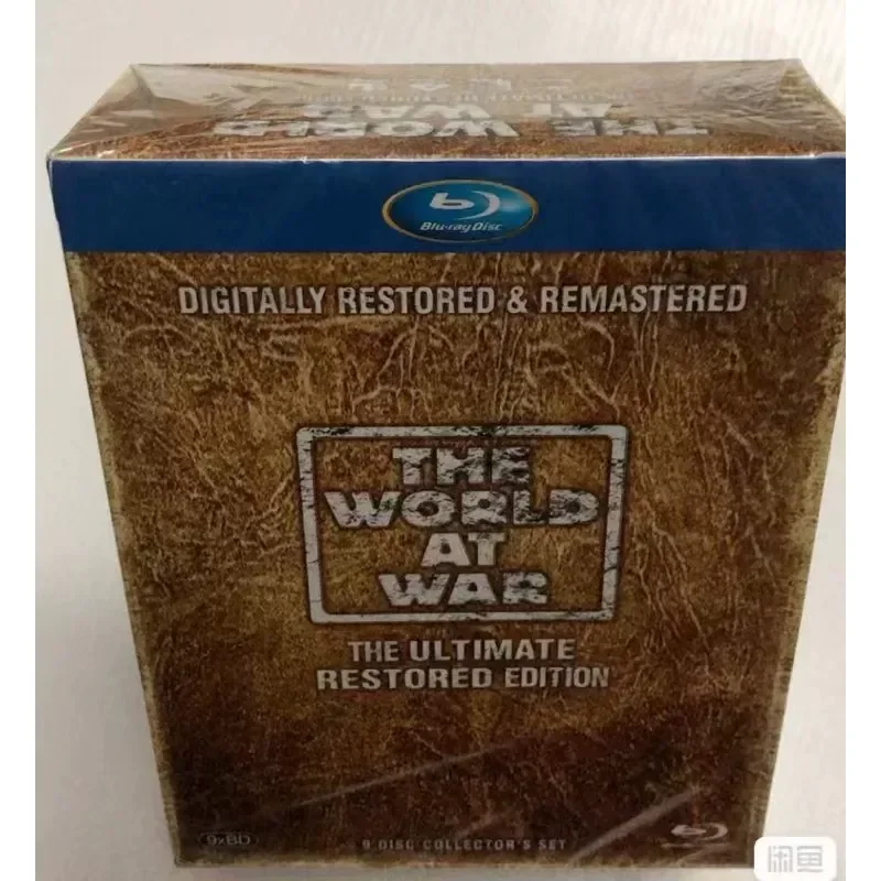 The Complete History of World War II 9-disc Set Documentary Germany Italy Japan Axis Powers