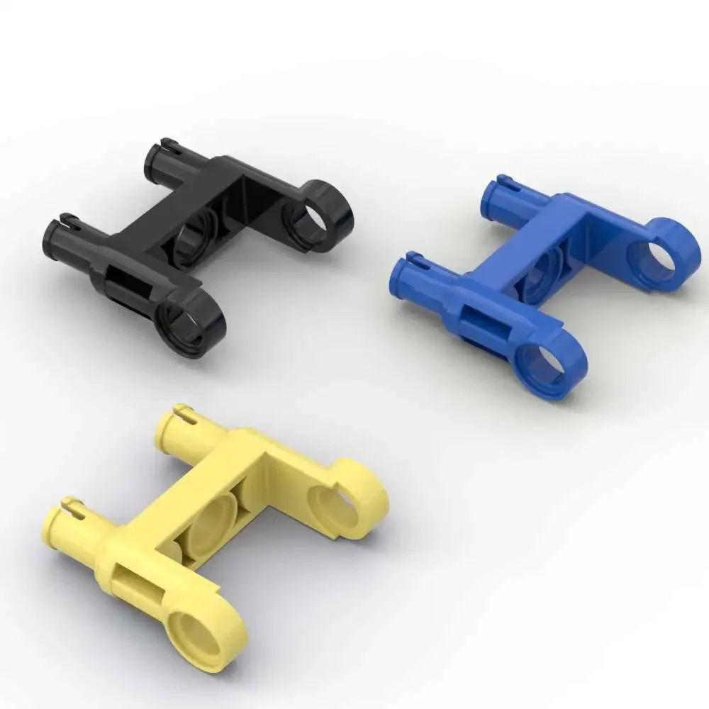 

MOC 10 шт. часть кирпича 48496 4238840 штифтовый разъем, переключатель строительных блоков, гладкий двойной с 2 контактами, частицы игрушек, подарки для детей