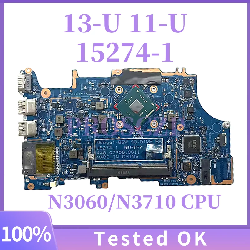 

Материнская плата для ноутбука HP Pavilion x360 11-u 14-a 15-a 15274-1 855718-501 855718-601 855718-001 857204-601 N3060/N3710 CPU