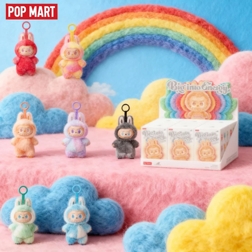 

Новое поступление POP MART Labubu Big Into Energy слепая коробка милая виниловая фигурка модель животного коллекция подарок для детей и декора