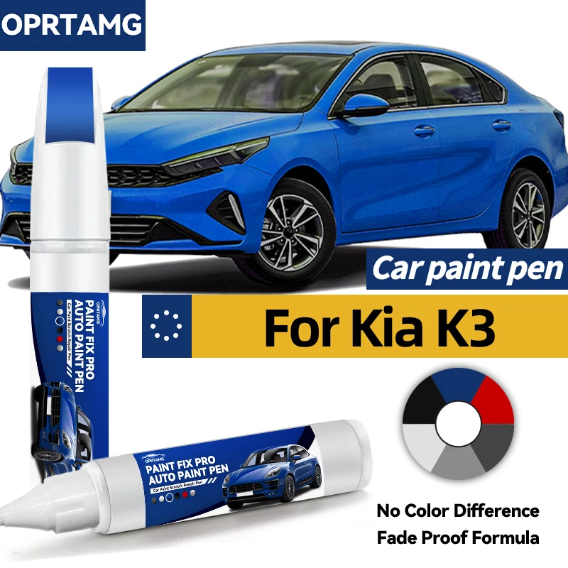 Car paint touch up pen For Kia K3 auto paint concealer pencil acrylic paints body repair car accessories automotive detailing