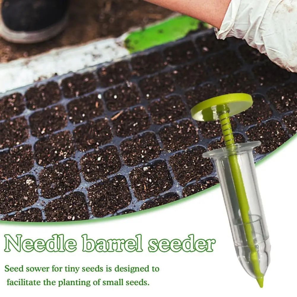 Mini Sowing Seed Dispenser Sower Small Spreader With Manual  Planter Hand Garden For Carrot Lettuce Grass And Spinach