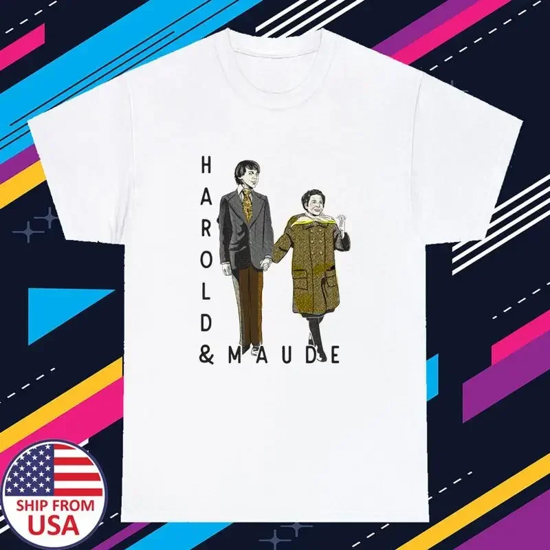 Harold And Maude Poster Men'S White Size S 5Xl T shirt