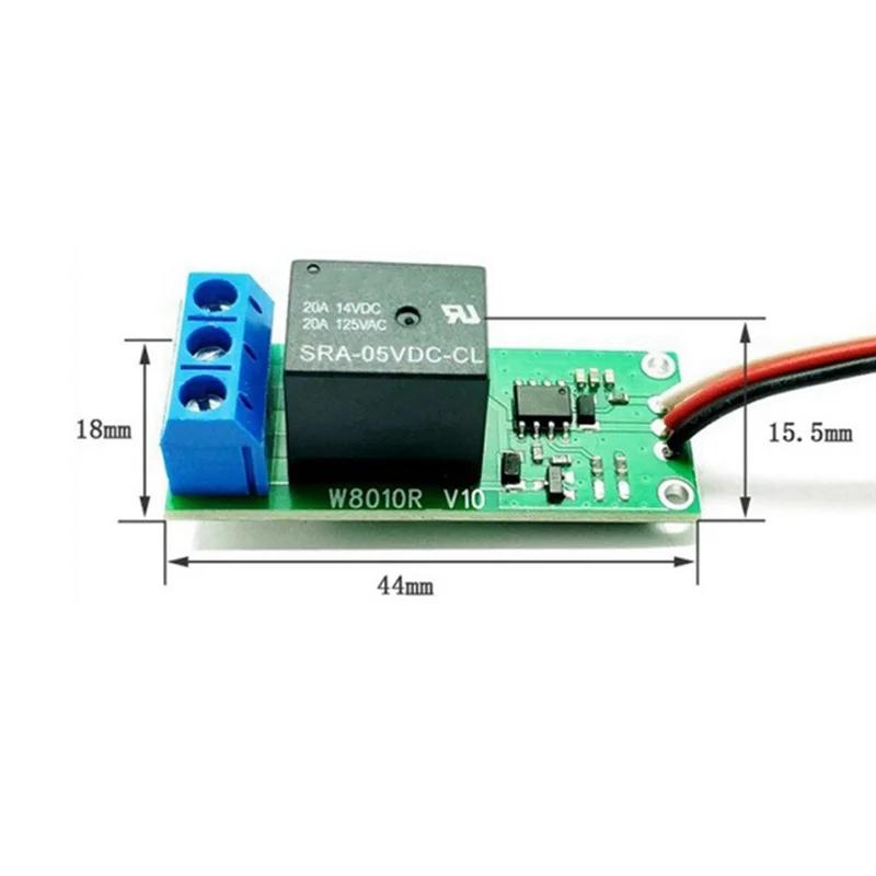 Classy-RC Relay Switch For Aeromodelling Cars Wide Voltage 5-12V, PWM Control Universal Aerial Light Controller