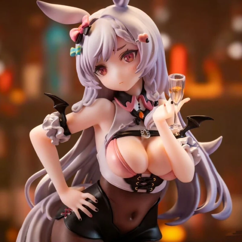 

19cm Reed Sauce Lucky Dealer 1/7 Girl Toy Japanese Anime Character PVC Action Character Toy Game Collection Model Doll Gift