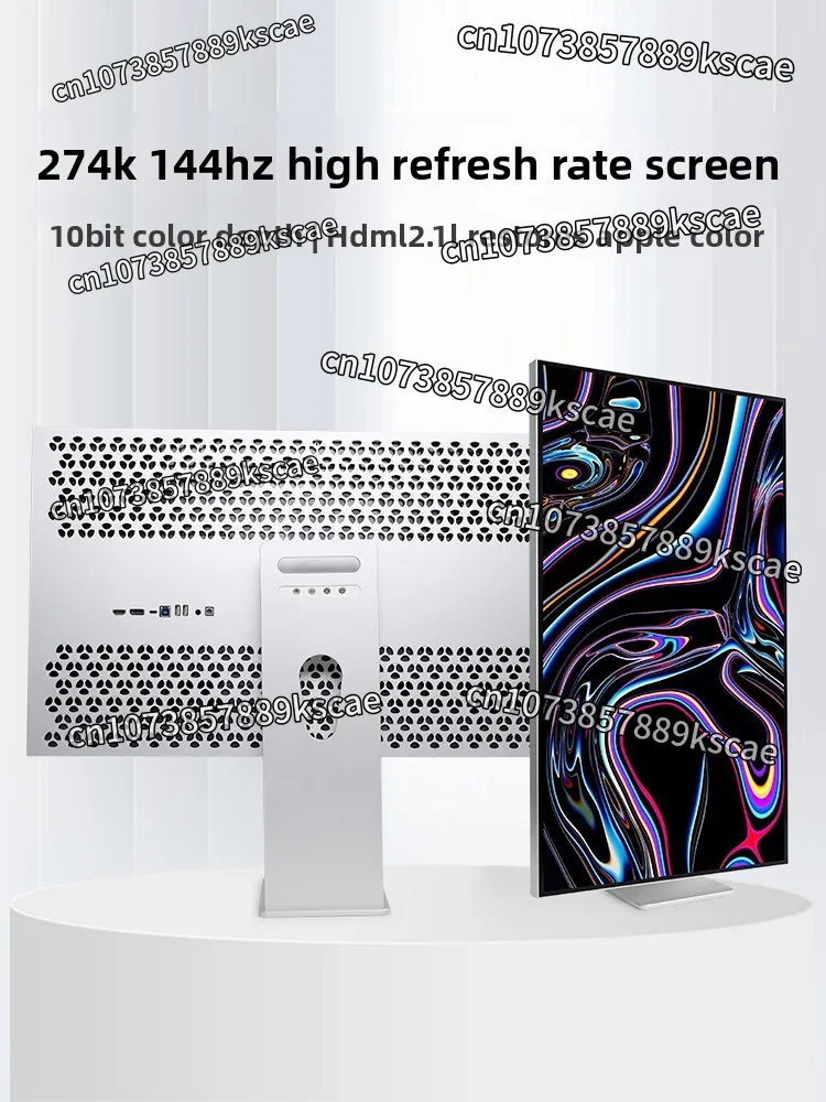 27 inch 4K144Hz monitor high definition IPS mirror design borderless mac computer external vertical screen Typec