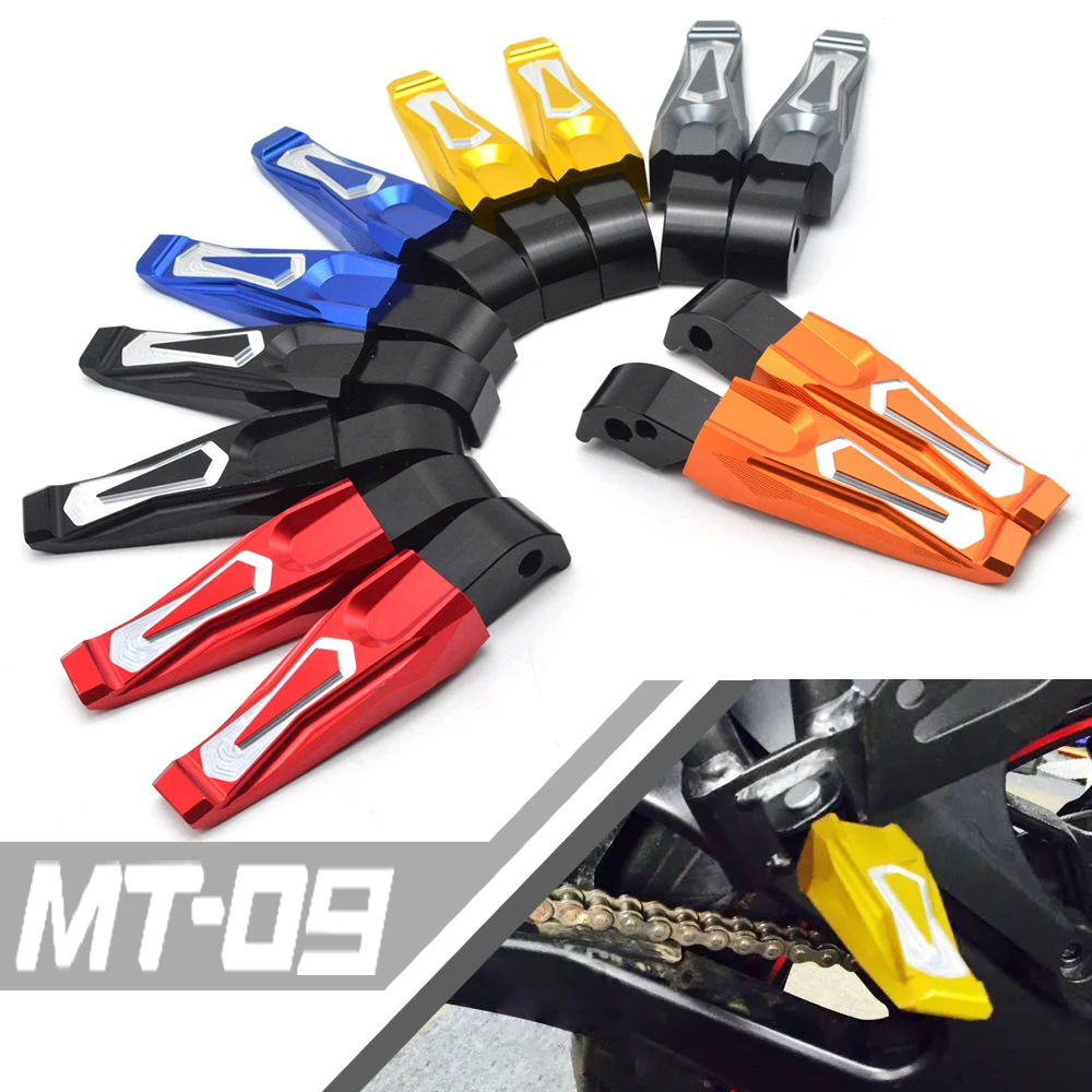 Motorcycle Accessories Folding Rearset Foot Peg CNC FOR YAMAHA MT-01 MT-07 MT-09 TMAX500 TMAX530 YZF-R3 YZF-R25 R300 R250 R1 R6