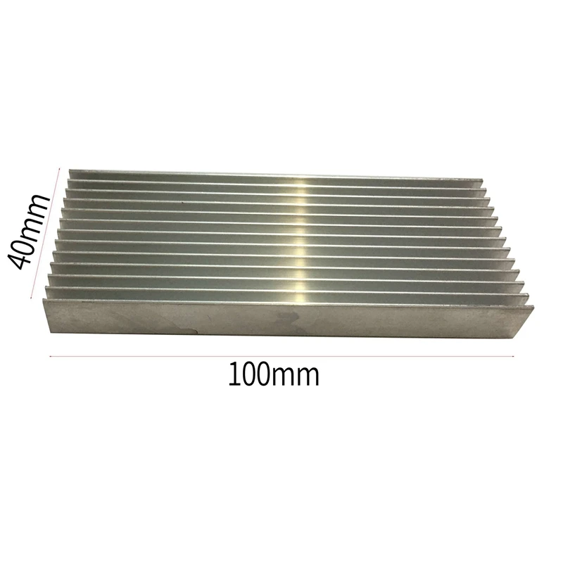 알루미늄 파워 앰프 방열판, 100x40x11mm, 9 개