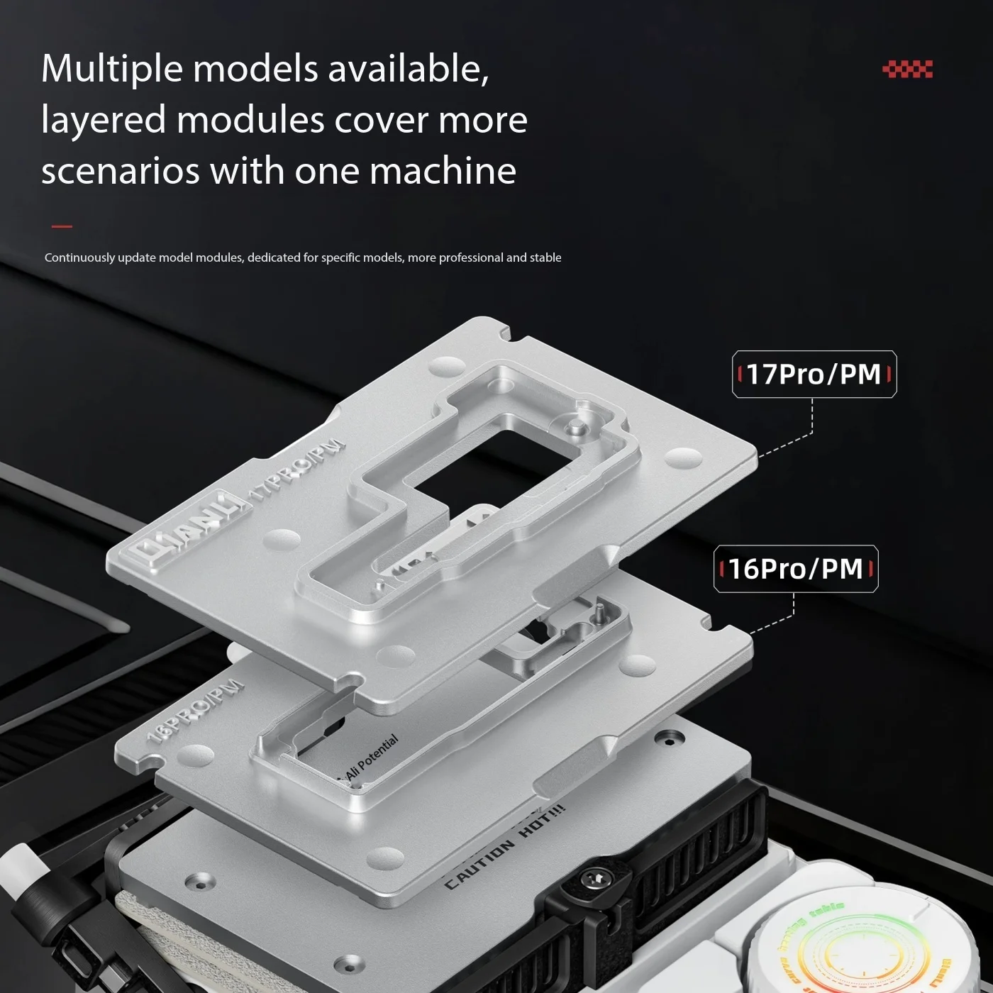 Qianli F1X Desoldering Station X 11 12 13 14 15 16 17 Pro Max Motherboard Heating Disassembly Platform Repair Tool