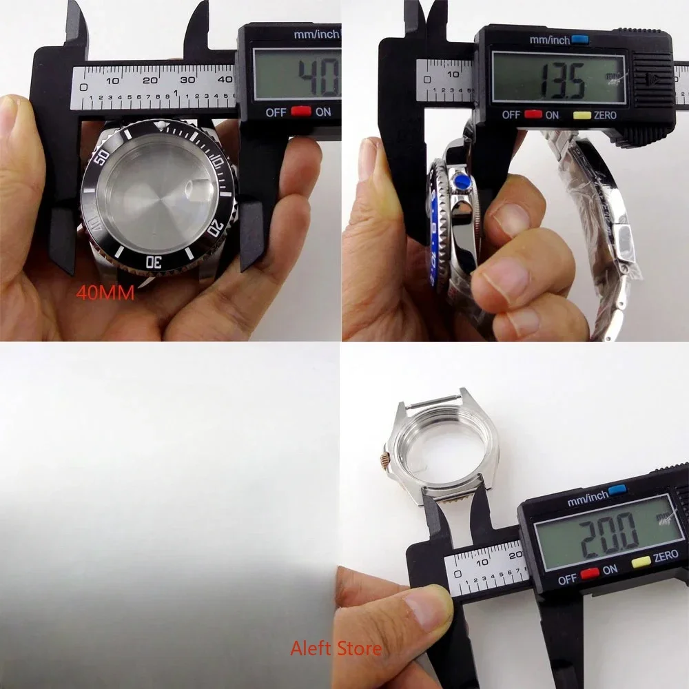 40 мм GMT товар подходит для NH34 NH35 NH36 сапфировое стекло браслет с керамической рамкой для дайвинга