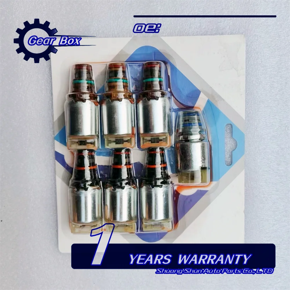 

New 6R80 Transmission Valve Body Solenoid For Ford Explorer Ranger Mustang Territory Transit Everest F-150 2011-2017 7PCS