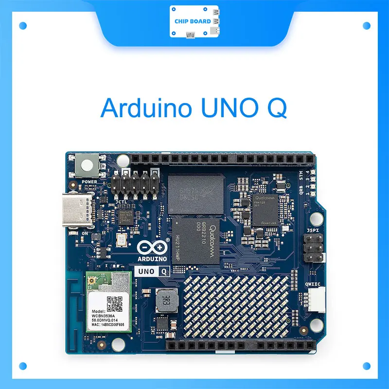 

Arduino UNO Q AI Development Board – Object Recognition, Voice Control & Motion Detection High-Performance Controller