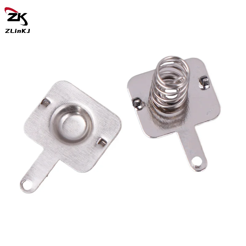 (ZYDD01) 10Sets 18650 Battery Sheet Spring Contact Sheet Battery Box Positive And Negative Single Bipolar DIY Accessories