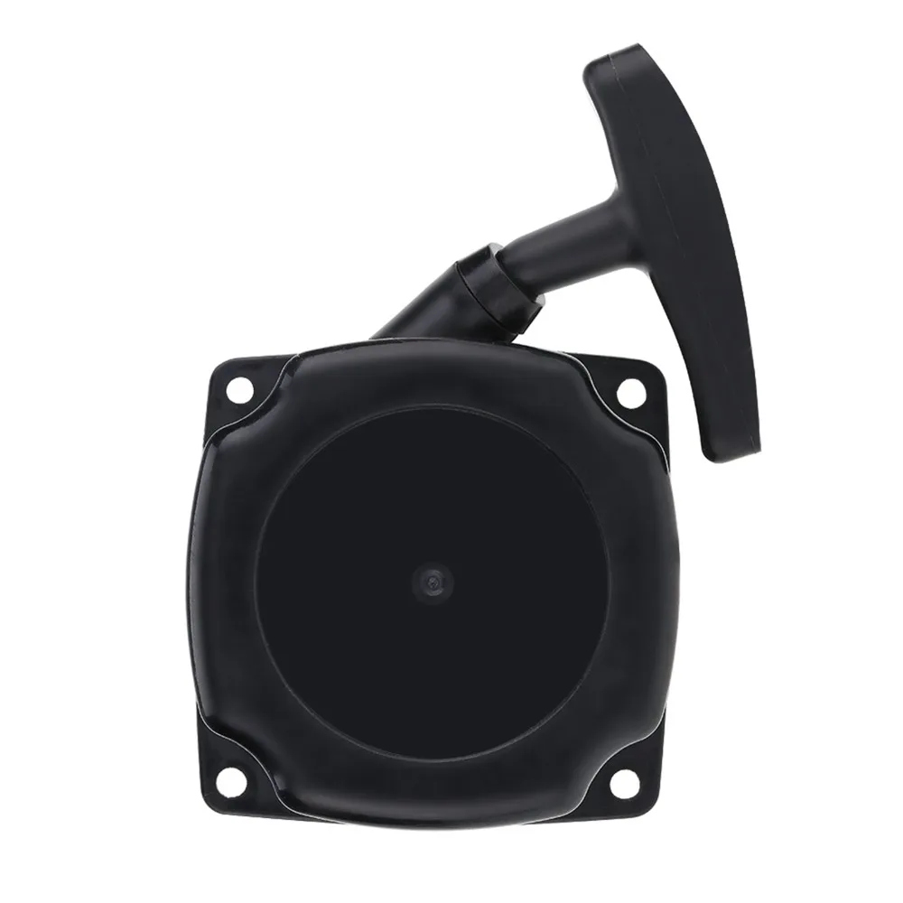 Black Easy Start Pull Starter Comfort Grip Handle Easy to Install Brush Cutter Starter ABS Easy Start for CG430 520 TL43 TL52