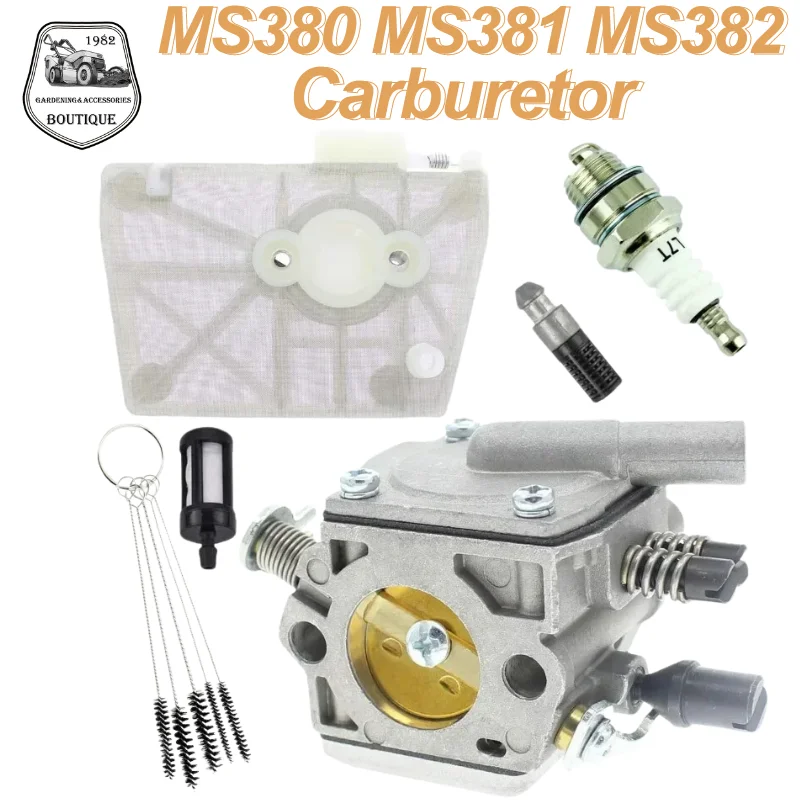 

MS380 MS381 MS382 Carburetor 038 AV Super Magnum Chainsaw Za Ma C3-S148 Tillotson HE-19 11191200602 11191200605 11191200650