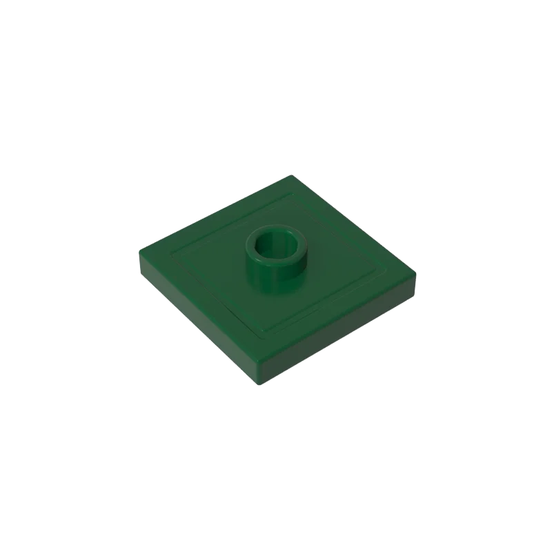 Gobricks 1 pièces MOC 2x2 briques avec goujon central Compatible avec 87580 23893 92569 modèle blocs de construction pièces enfants Puzzle jouets