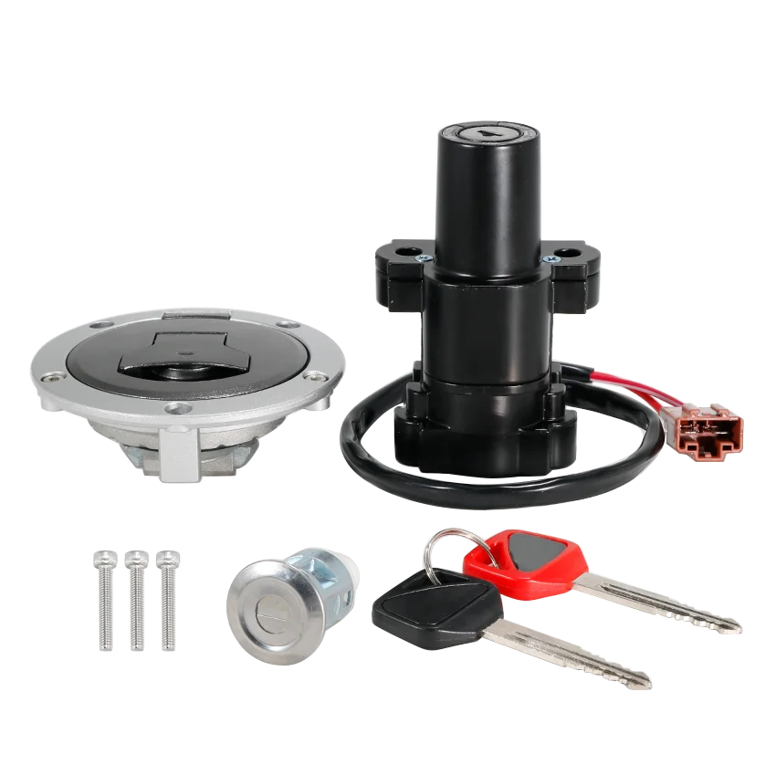 35010-MKS-A02 Motorcycle Fuel Gas Tank Cap Cover Lock Set For Honda CRF1100A  CRF1100D4  CRF1100A4  CRF1100A4 3AC  CRF1100A AC