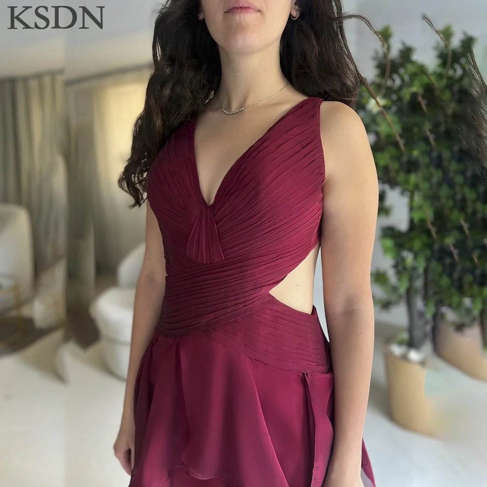 2025, elegante Abendkleider, herzförmig, ärmellos, Rüschen, Kapellenschleppe, Kleider für besondere Anlässe, maßgeschneidertes Kleid, Vestidos