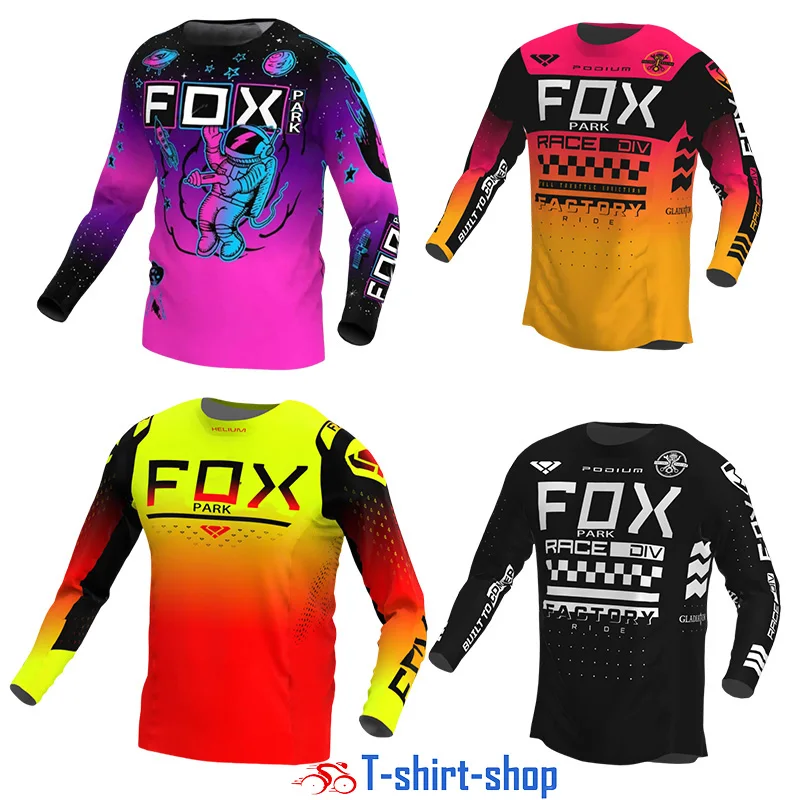 Motorcycle Quick Dry breathe Mountain Bike T-Shirt long Sleeve cycling suits for men mtb accessories Men's mountain bike jersey