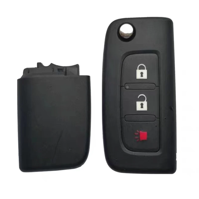 3 Buttons Car Key Shell Without Remote Control Key Case Cover For Foton Tunland