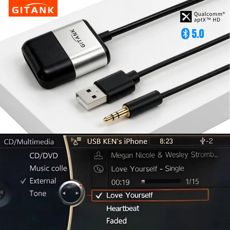 recepteur-audio-sans-fil-pour-voiture-compatible-bluetooth-avec-ports-usb-et-aux-bluetooth-50-lecteur-de-musique-et-systeme-audio-pour-bmw-e90-e60-e63-e65-e66-e70-et-z4-e86