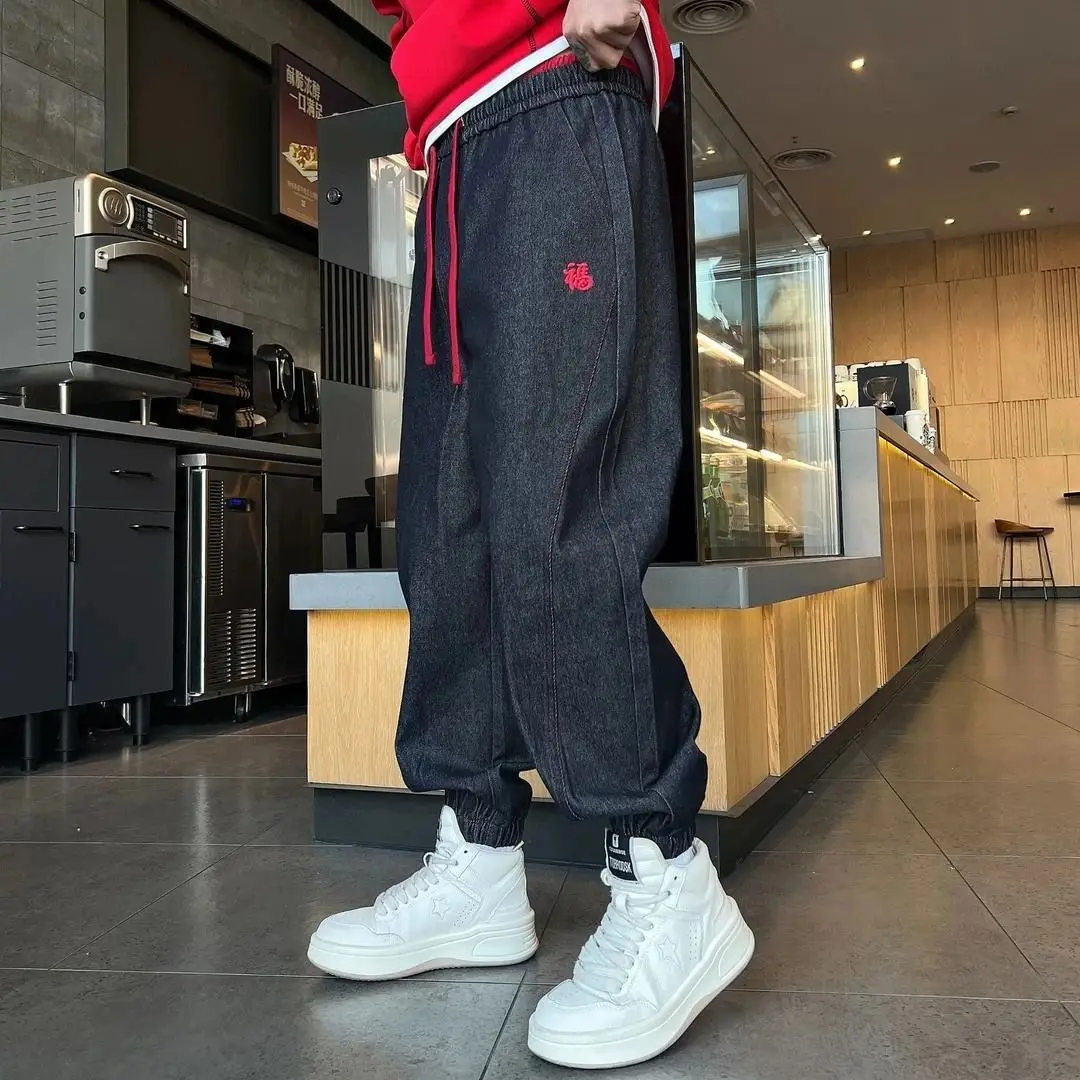 

Spring New Sle Men's Casual Pants Loose Comfortable Faionable Slimming Versatile Cool Daily Wear Youth Commute Sle