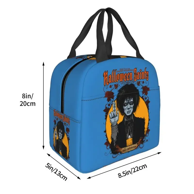 Halloween Saints Billy Butcherson Lunch Bag Warm Cooler Insulated Lunch Container Box for Kids School Work Picnic Food Tote Bags