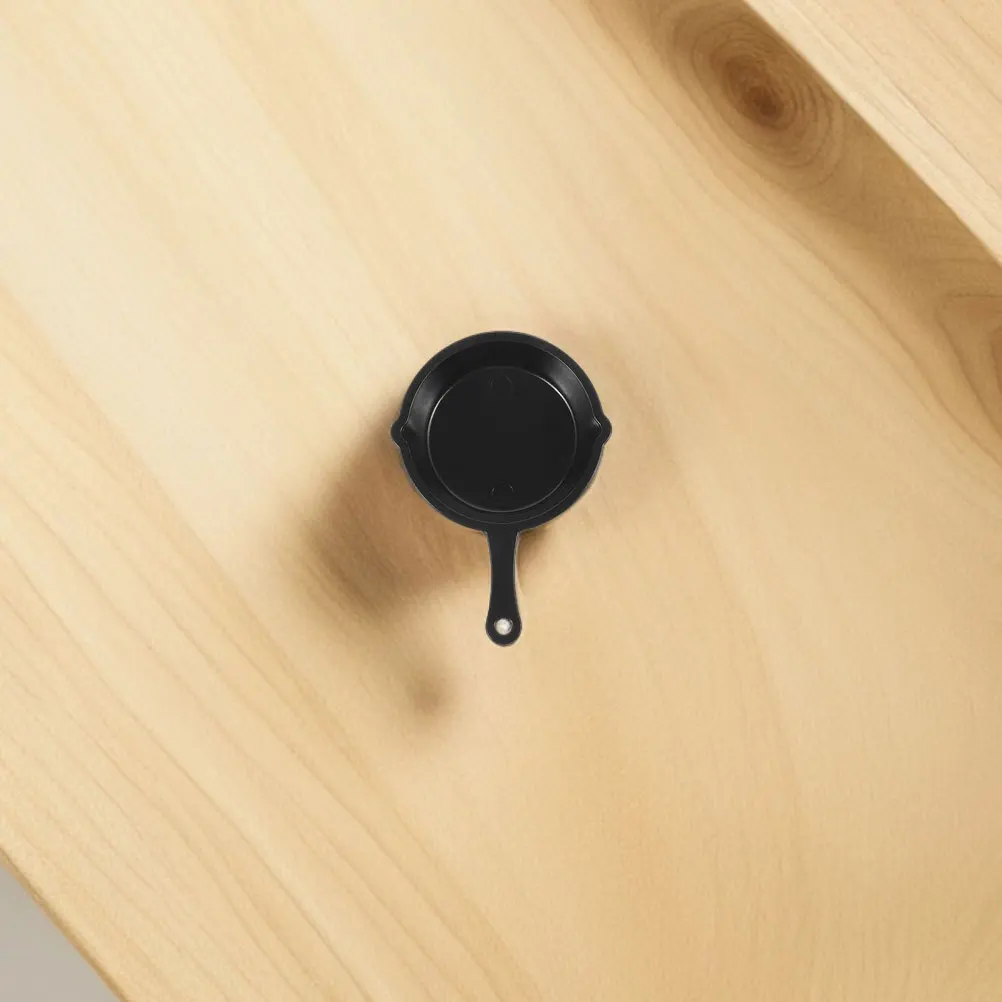 20 قطعة مقالي مصغرة مجموعة تجهيزات المطابخ البلاستيكية مقالي صغيرة لملحقات اللعب الإبداعية لبيت الدمى