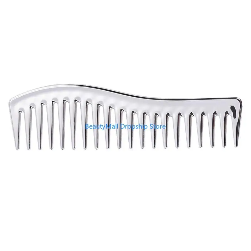 40JD Electroplated Hair Comb Hair Brush Professional Barber Salon Hair Comb Styling