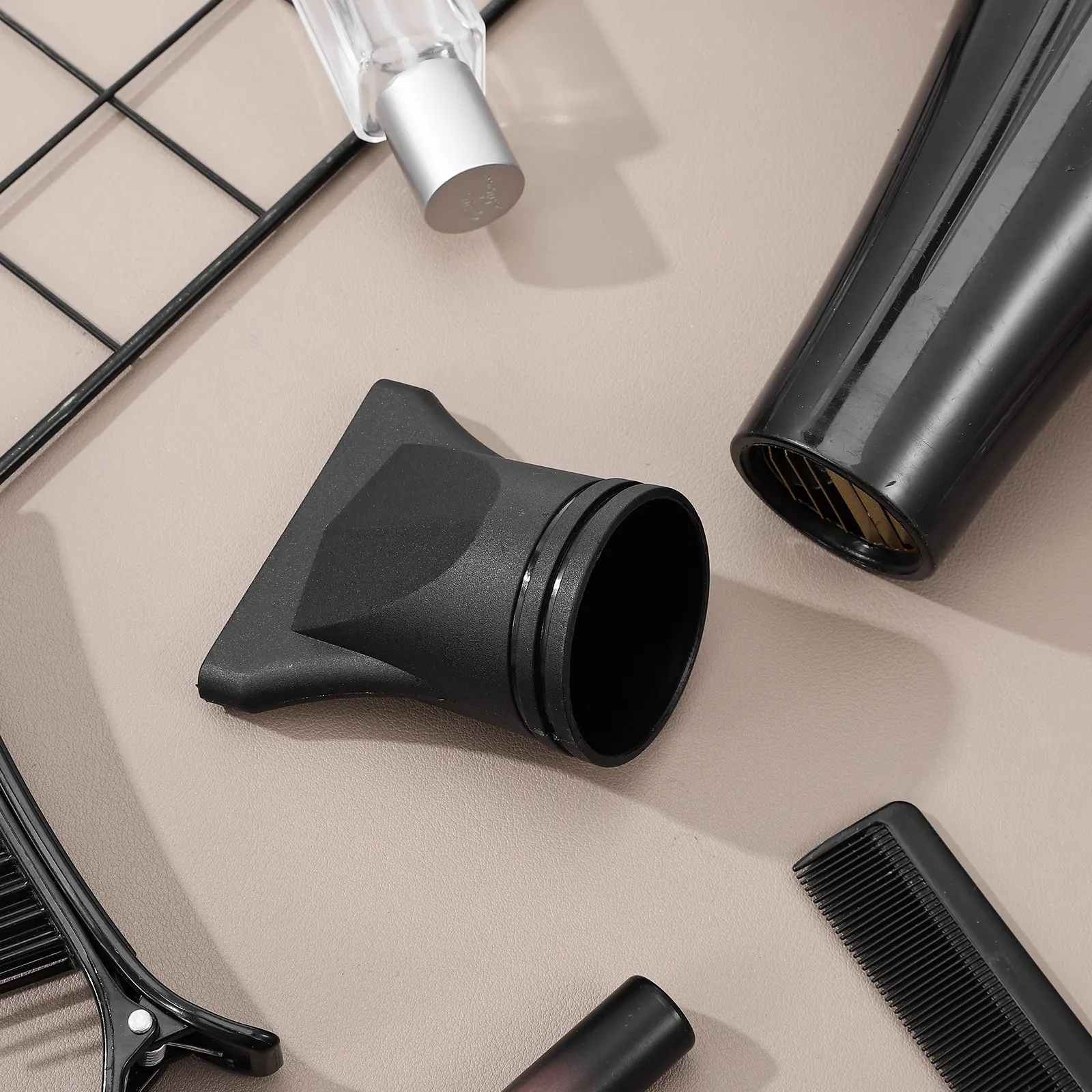 Universal Hair Dryer Nozzle Attachment Concentrated Airflow for Smooth Straight Styles Even Heat Distribution Professional