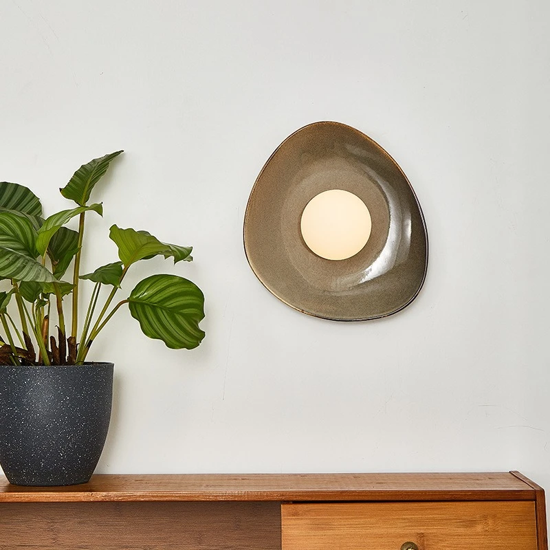 Wabi Sansan wall lamp Bedroom bedside lamp Modern