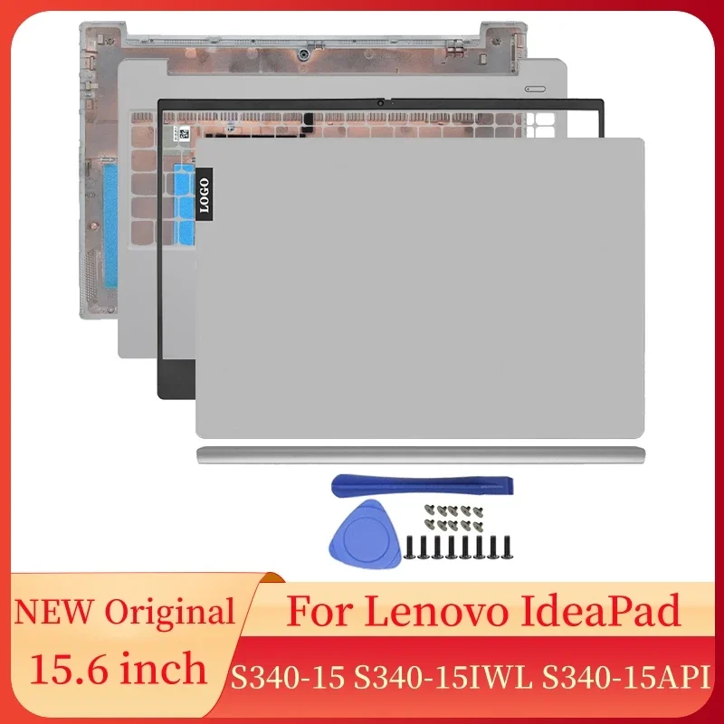 

For Lenovo S340-15 S340-15IWL S340-15API Notebook Screen LCD Back Cover/Front Bezel/Hinge Cover/Palmrest/Bottom Case Accessories