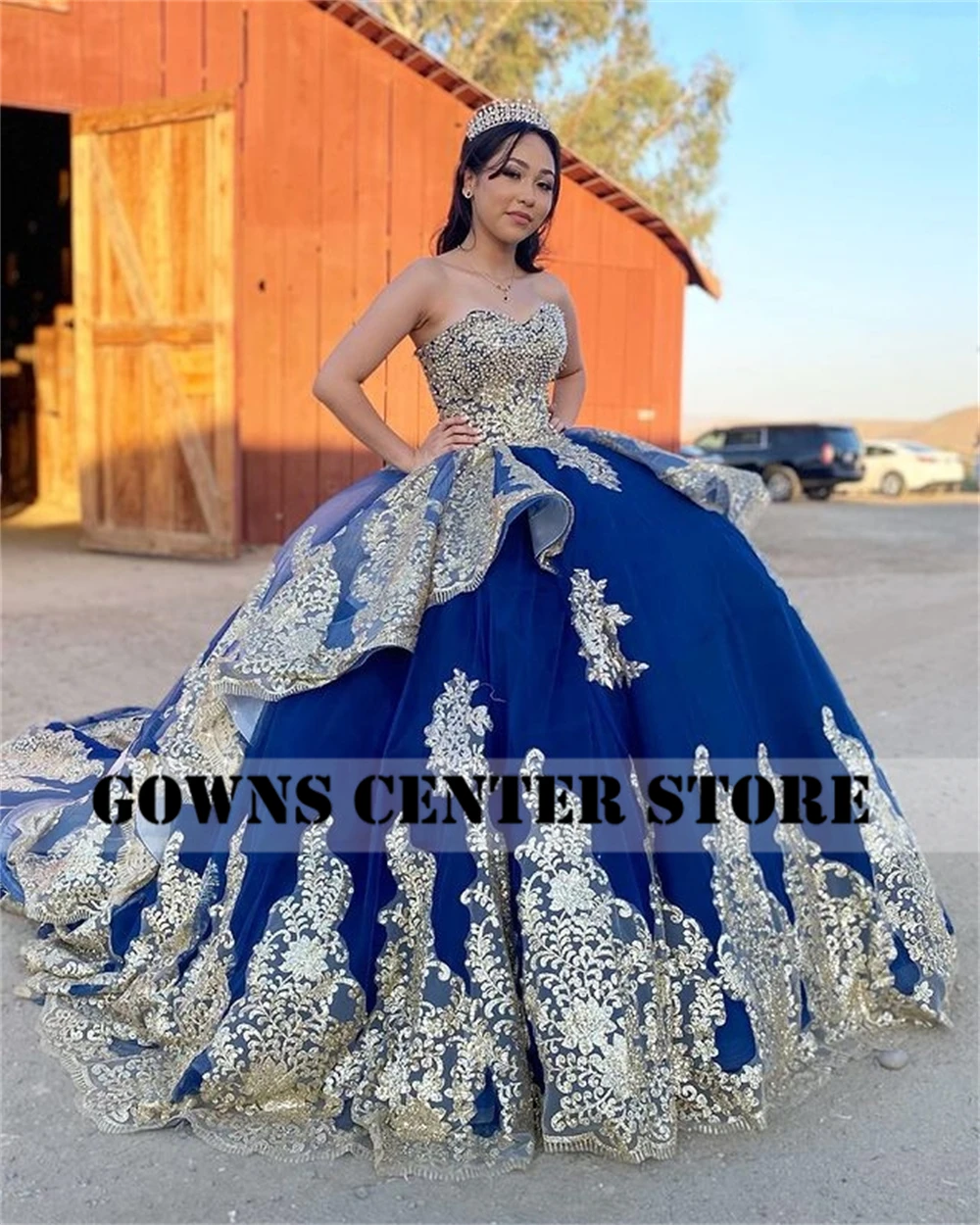 Vestidos de quinceañera azul marino, vestido de baile de fiesta con cordones, vestido de princesa dulce 15 16, vestido de Cenicienta, quinceañera