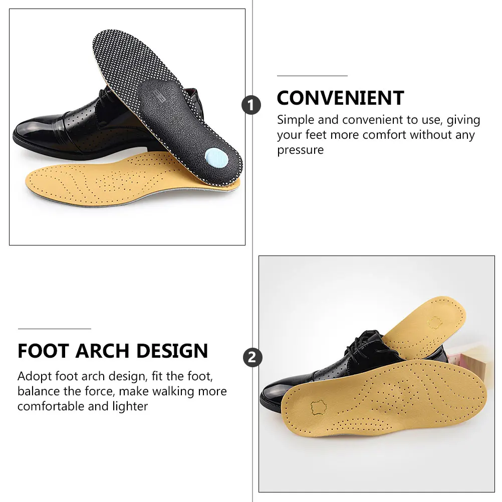 

Flatfoot Shoe Pad 37 38 Non slip Arch Support Lightweight Breathable Insoles for Men Women Flat Feet Care ToolFoot Corrective