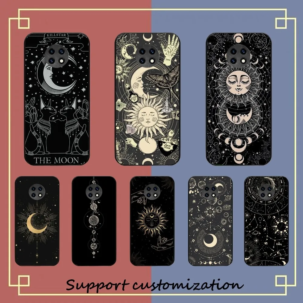 

Witches Moon Tarot Mystery Phone Case For Redmi Note 4 X 5 A 6 7 8 T 9 9S 10 11 11S 11Epro Poco M3 pro