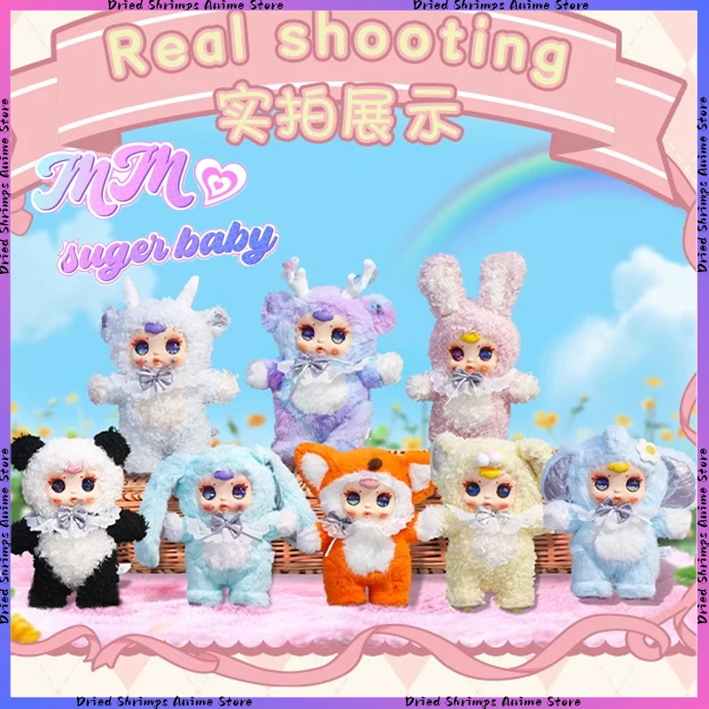 

MM Milk Candy Baby Sugar Baby 400% Overall Doll Plush Vinyl Blind Box Kawaii Room decor Girl Surprise Mystery Box Cute Toys Gift