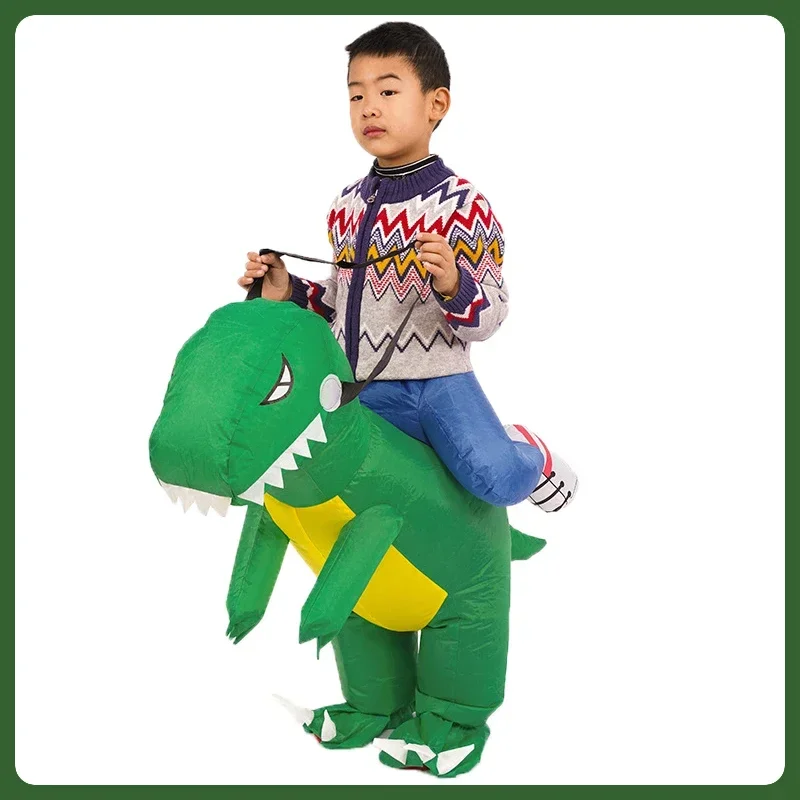 Inflatable Dinosaurs Cosplay Costume Halloween Party Children's Day Perform Funny Cosplays Inflatable Clothing Children Adults image 3
