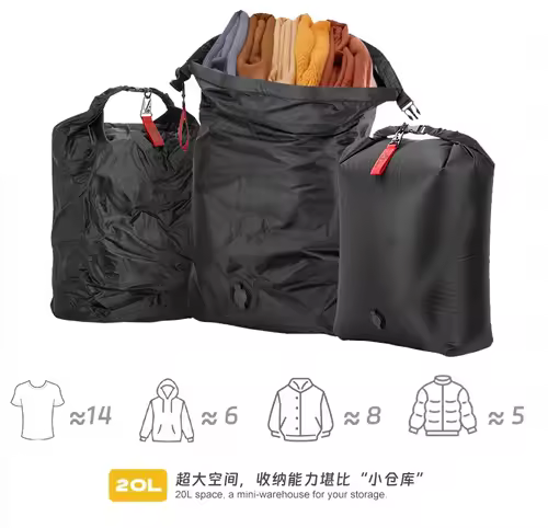 Vacuum Compression Storage Bag Portable Large Capacity Waterproof Luggage Bag Clothes Bag Dustproof Business Trip Travel - Image 18