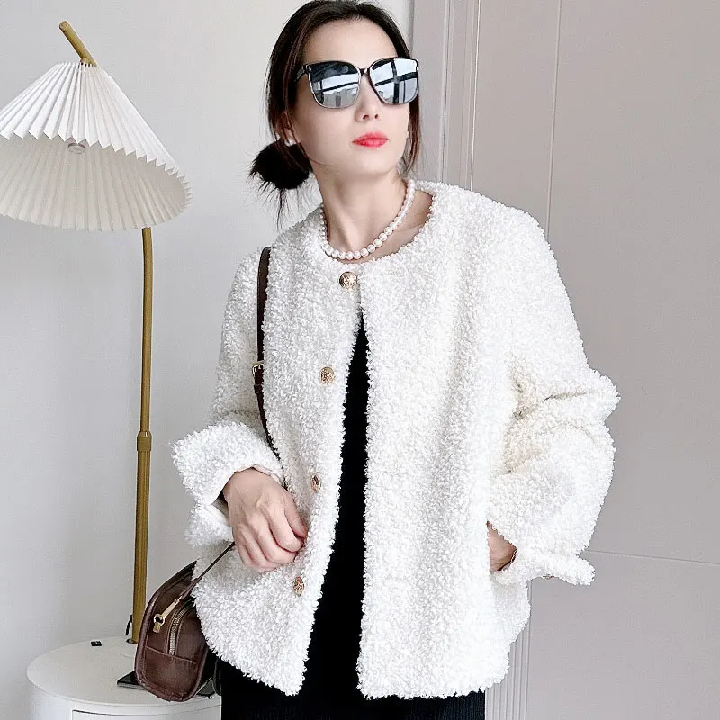 2024 Autumn/Winter New Women's Jacket Coat Artificial Fur Soft Fashion Women's Jacket Women's Top