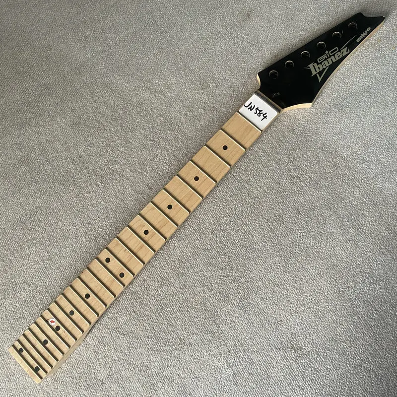 jN584 Genuine and Original Ibanez Electric Guitar Neck 24 Frets Maple Wood 564MM Scales Length DIY & Replace Parts