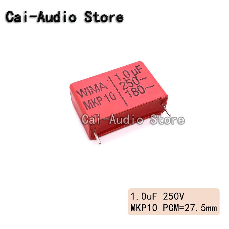 

2 шт./5 шт./10 шт./лот, новый WIMA MKP10 250 В 1 мкФ 250 В 1,0 мкФ 105 1000NF пленочный конденсатор 250 В 1 мкФ 250 В 105 1000NF шаг 27,5 мм