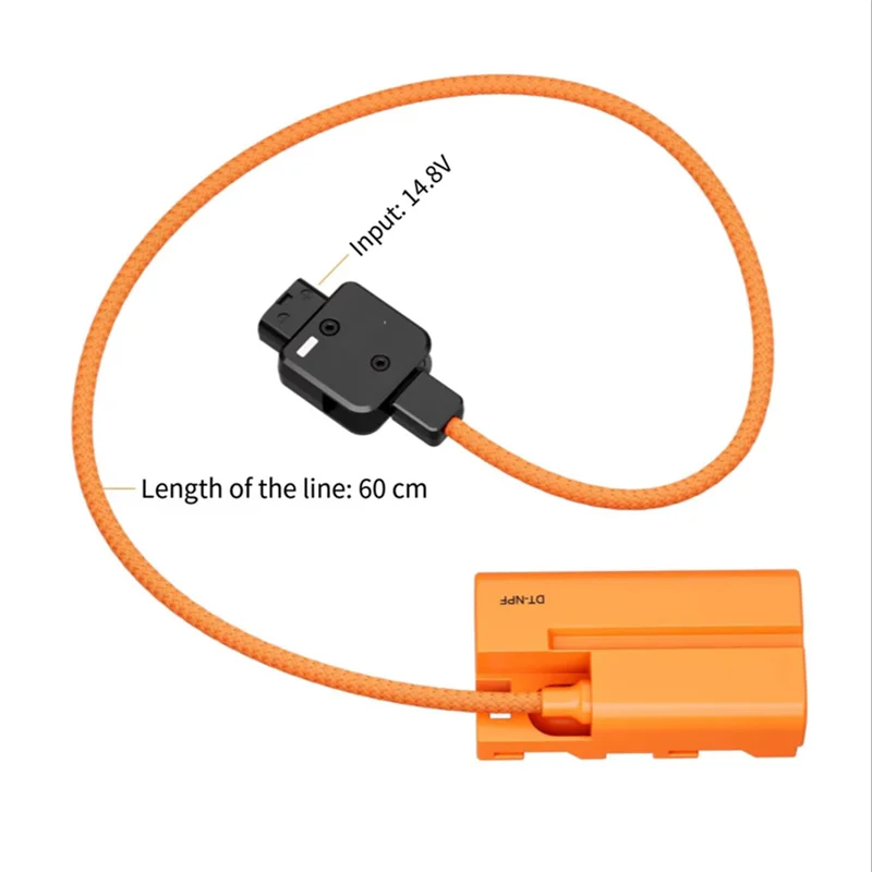 【ABUP】 pour Sony NP-F970 F960 F950 F770 F750 F570 F550 Compatible DT-NPF d-tap vers NPF câble de batterie factice alimentation externe