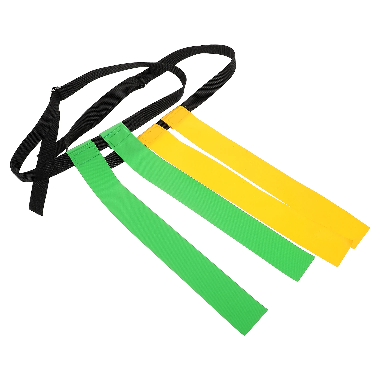

Football Waist Flag Belt Green Yellow Unisex Portable Sports Game Rugby Belt Beach Park Party Camping Gift Supplies for Men